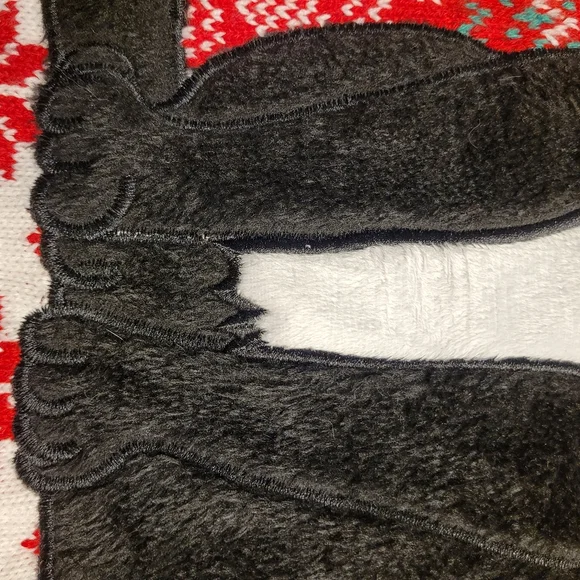 Cat In A Top Hat Soft & Cozy Festive Christmas Sweater 33 Degrees Unisex Large - Picture 6 of 16